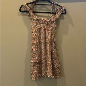 Floral swing dress